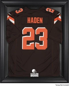 Cleveland Browns Framed Logo Jersey Display Case - Brown - Fanatics Authentic - Picture 1 of 1