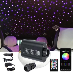 Kit de luces de techo estrella de fibra óptica 16W RGBW con fibra óptica 360 piezas... - Imagen 1 de 7