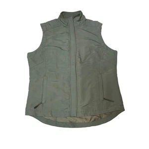 Nike vintage Damen Weste, Full Zip Farbe Olivgrün Größe Small 4-6 Nylon Mischung - Bild 1 von 6