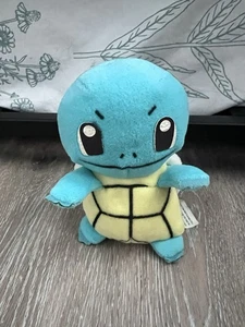 Rare Vintage Squirtle Pokémon Nintendo 5.5” Plush Game Freak 1998 Beanie Stuffed - Picture 1 of 4
