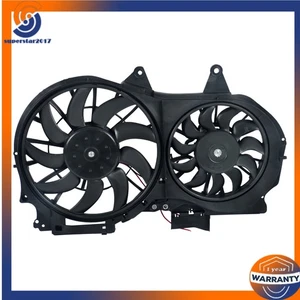 For Audi A4/A4 Quattro 2002-2009 Radiator Dual Cooling Fan Assembly 674-59718 - Bild 1 von 12