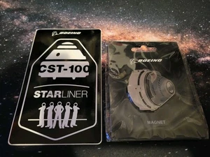 Boing Starliner Magnet And Sticker - Picture 1 of 3