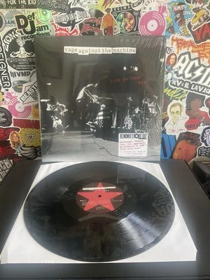RAGE AGAINST THE MACHINE Live On Tour 1993 VG++ 2LP VINYL W/HYPE STICKER - Image 1 of 2