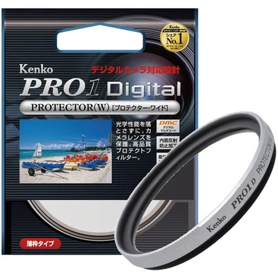 KENKO 40.5mm Lens Filter PRO1D Protector Silver frame Lens Light frame - Image 1 of 4
