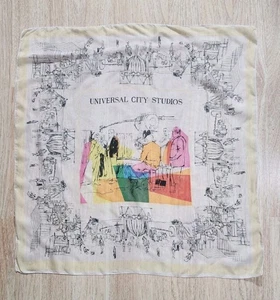 Vintage Universal City Studios Schal 32"x 32" - Bild 1 von 6