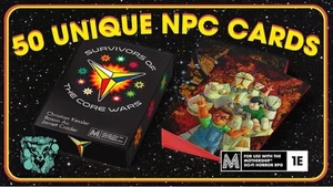 Mothership 1E: Survivors Of The Core Wars - NPC Deck - Space Penguin Ink - 2025 - Picture 1 of 8