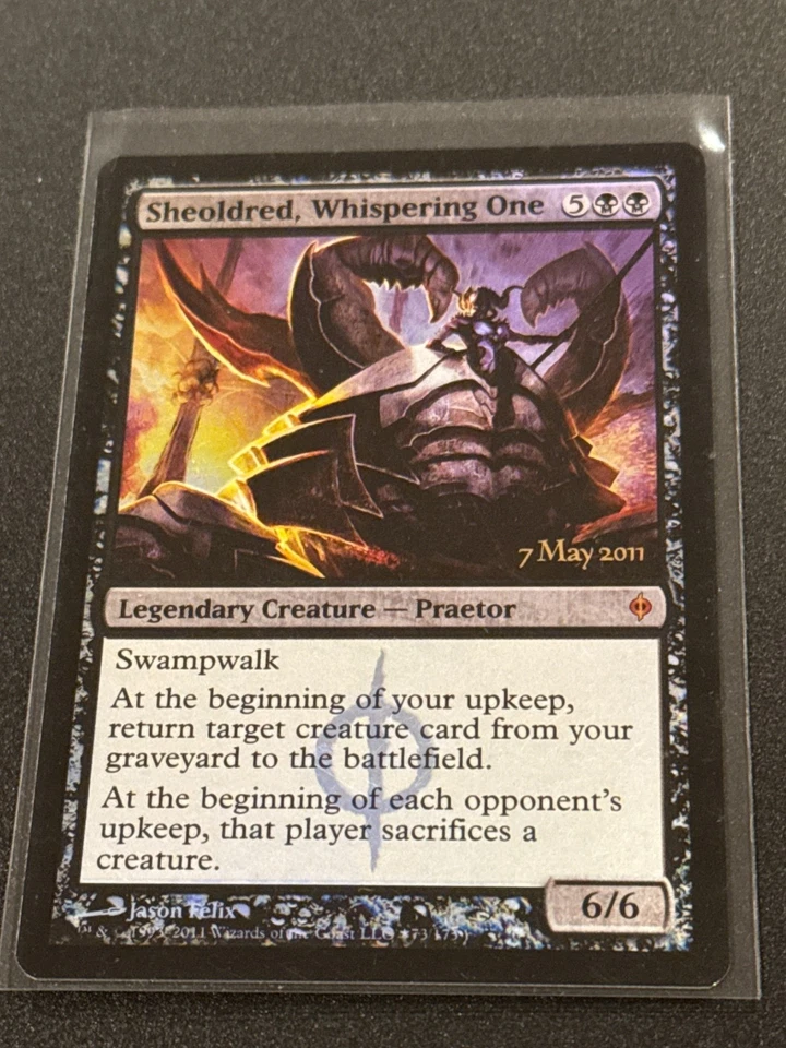 New Phyrexia Sheoldred, Whispering One Promo Foil MTG Magic the Gathering NM - Image 1 of 2