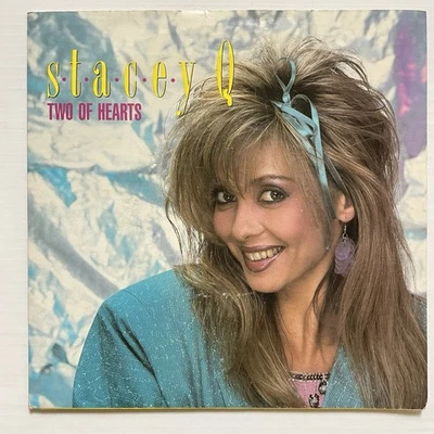 Stacey Q Two Of Hearts Vinyl Record 7” 45 RPM 7-89381 Atlantic 1986 - Image 1 of 4