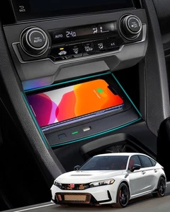 Wireless Charger for Honda Civic 2016-2021 with USB Port, Wireless Charging P... - Picture 1 of 9
