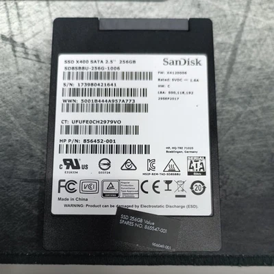 SanDisk X400 256 GB 2.5" SATA III Internal SSD - Image 1 of 2