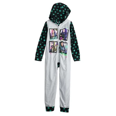 Disney Descendientes Unión Traje Una Pieza Pijama Niñas 4 5 6 7 Evie Mal Audrey Foto 1 de 3