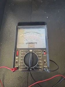 Micronta 43 Range Doubler Multitester 22-204B Original Box Manual Radio Shack - Picture 1 of 2