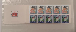 JAPAN 1986 Letter Writing Day: Bird and Rabbit STAMP MNH BOOKLET - Picture 1 of 3