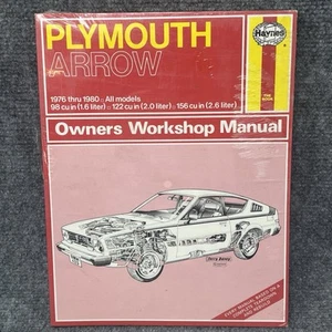 Dodge Arrow 1979-1980 Shop Service Repair Manual Wiring Diagrams engine - Picture 1 of 4