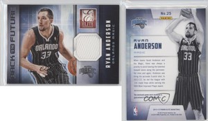 2013-14 Panini Elite Back to the Future Materials Ryan Anderson #25