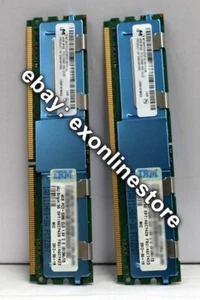 46C7420 - 8GB (2x4GB) Quad Rank PC2-5300 CL5 ECC FBD 667MHz 46C7423 43X5061 - Picture 1 of 1