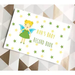 Baby Schallplattenbuch Tinker Bell Peter Pan Neverland personalisiert Perfect Neverland - Bild 1 von 4