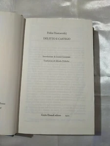 Fedor Dostoevskij - Delitto e castigo - Nuova Universale Einaudi 1975 - Foto 1 di 16