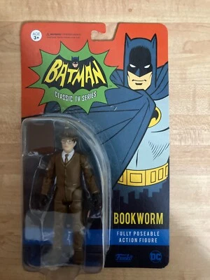 Funko Toys '66 Batman Serie de TV Clásica Retro Bookworm 4" Foto 1 de 2