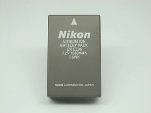 Batteria originale Nikon EN-EL9A per Nikon D60 D40 D40X D5000 D3000 MH-23 - Foto 1 di 6
