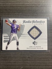 2008 SP Authentic Retail Rookie Authentics Jerseys #RA8 Joe Flacco RC 