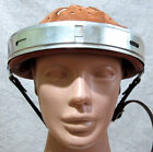 German Helmet Liner with split pins and leather strap. Reproduction 68/61n.A