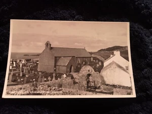 Postcard Anglesey- Cemaes, Llanbadrig Church, early 1900's@ - Foto 1 di 2