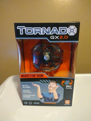 TORNADO GX 2.0 INDOOR STUNT DRONE Motion Control Orbital Flight 360 Degree Flip - Image 1 of 2