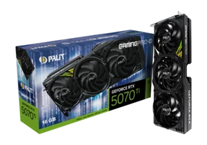 PALIT GeForce RTX 5070 Ti GamingPro-S 16GB NE7507T019T2-GB2031U GDDR7 28Gbps NEW - Picture 1 of 11