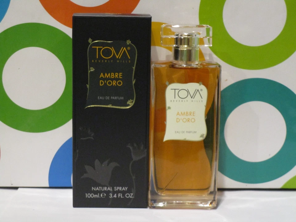 TOVA BEVERLY HILLS ~ AMBRE D'ORO EAU DE PARFUM SPRAY ~ 3,4 OZ Foto 1 de 1