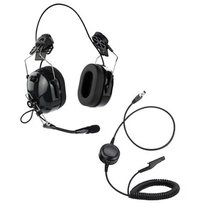 Casque rigide ArrowMax ASH1042-BK-M17 pour Motorola R7 couleur noir - Photo 1/7