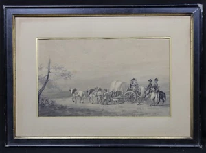 Auguste Sébastien BENARD (1810-1873) Chevaux Paris Musée Carnavalet XIXe France - Picture 1 of 6