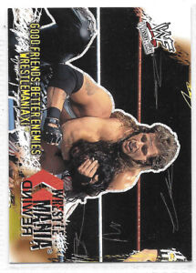 2001 Fleer WWF Wrestlemania Rewind #91 WR SHAWN MICHAELS vs DIESEL