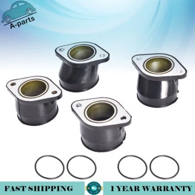 Carburetor Adapter Holder Intake Manifold Boot For Kawasaki ZR750 Zephyr & ZR-7S - Image 1 of 4