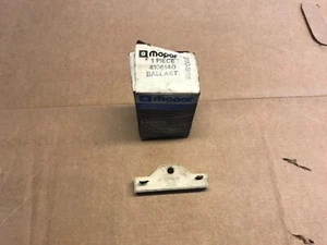 MOPAR Ballast Resistor 4106140 NOS IGNITION BALLAST RESISTOR HEMI - Picture 1 of 5