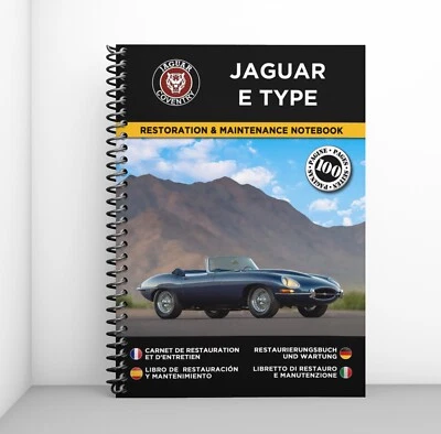 JAGUAR E-TYPE : Libretto Di Restauro E Manutenzione - CONSEGNA GRATUITA - Immagine 1 di 4