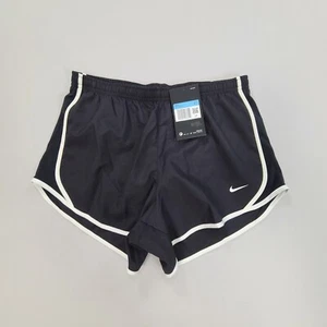 Nike Shorts Girls Medium Plus Black Tempo Running Dri-Fit Gym Youth Big Kids - Picture 1 of 10