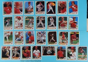1991 Upper Deck St. Louis Cardinals Team Set 29 Cards Smith Combine Shipping - Bild 1 von 1