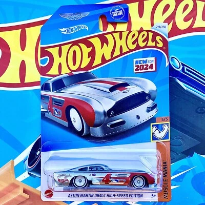 🔥Hot Wheels 2024 Zamac Aston Martin DB4GT Edición Alta Velocidad 219/250 Salt Racer Foto 1 de 4
