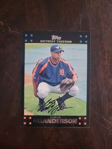 2007 Topps Pepsi Curtis Granderson #P23 Detroit Tigers