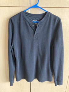 faded glory men's henley tee