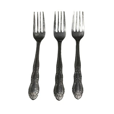 Hanford Forge H.F. Ltd Stainless Silverware - (3) Dinner Forks Replacement - Изображение 1 из 3