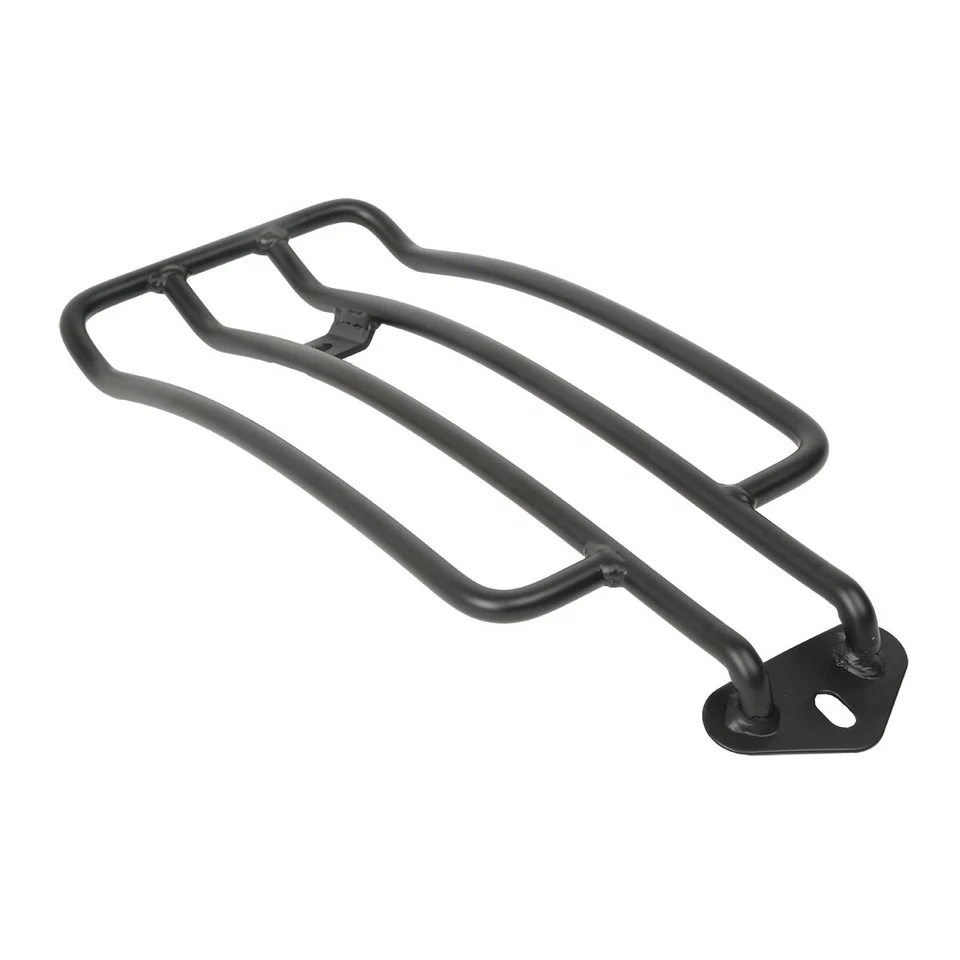 Portaequipajes asiento solo negro apto para Harley Davidson XL 1200 Sportster 85-03 86 Foto 1 de 4