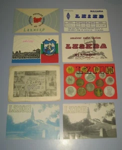QSL Bulgarien Lot 15 Funkkarten Vintage Selten - Bild 1 von 8