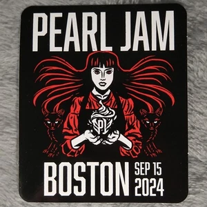 Pearl Jam Sticker Fenway Park Boston September 15 2024 Dark Matter Tour Vedder - Picture 1 of 4