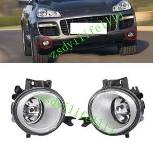2x Cubierta de bombillas antiniebla delanteras izquierda derecha para Porsche Cayenne 2007-2010 - Imagen 1 de 1