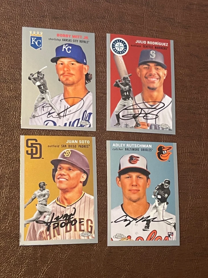 2023 Topps Chrome Platinum Anniversary #250 - 500 You Choose Complete Your Set - Image 1 of 1