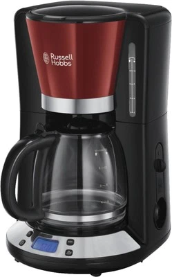 Russell Hobbs Filter-Kaffeemaschinen Colours Plus+ Flame Red Digitale G. B Ware - Bild 1 von 4