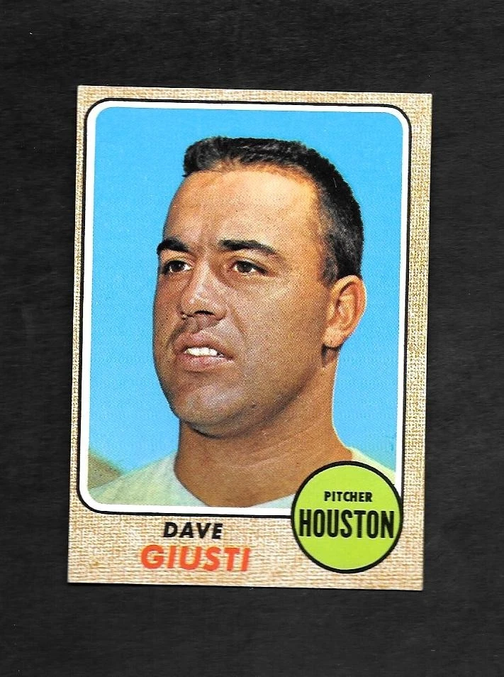1968 Topps #182 Dave Giusti - Borderline como nuevo - 3,99 costo máximo de envío Foto 1 de 1
