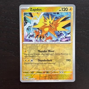 Zapdos 065/167 Pokemon Twilight Masquerade SV06 Reverse Holo Rare NM - Picture 1 of 2
